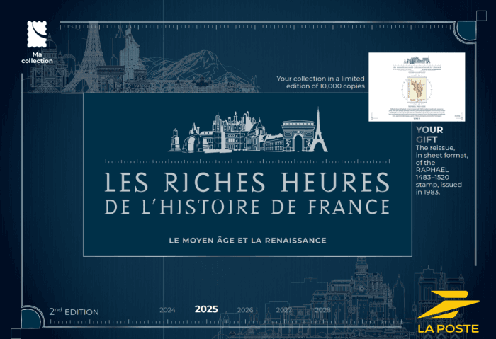 Pochette - Riches Heures de l'Histoire de France - The Middle Ages and the Renaissance - 2025