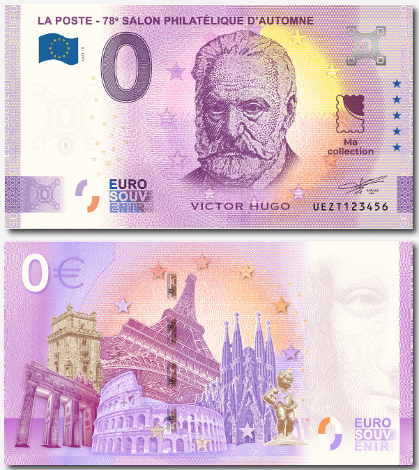 Souvenir sheet - Salon philatélique d'automne 2025 - Victor Hugo